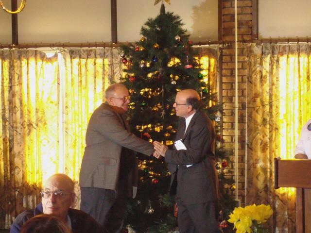 Jan. 4, 2009 Installation: President Pat McQuillan